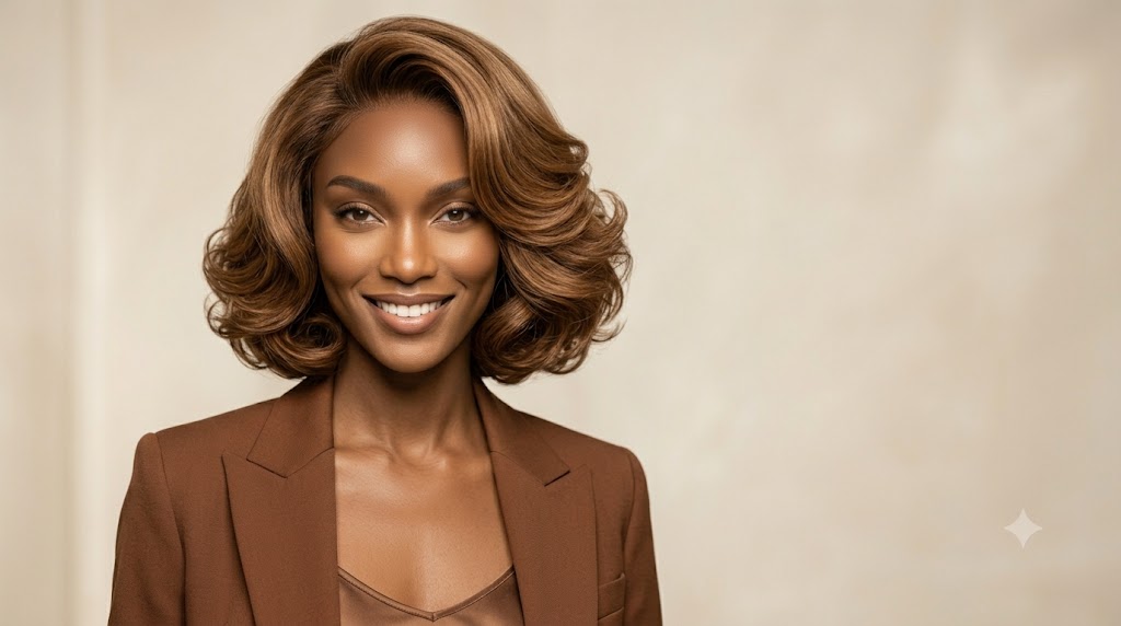 The Voluminous Curls Blowout Baroque Bob