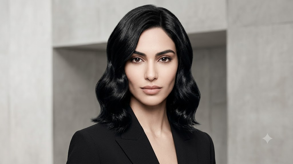 The Glossy Blunt Baroque Bob