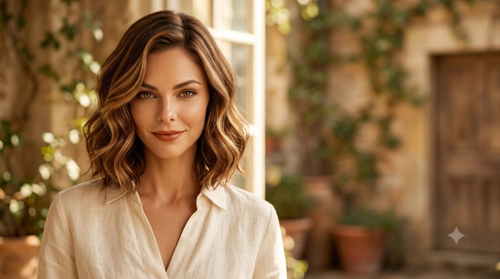 The Balayage Baroque Bob