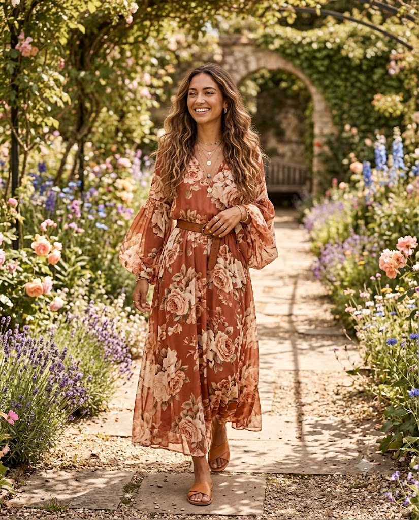 The Flowy Floral Maxi Dress