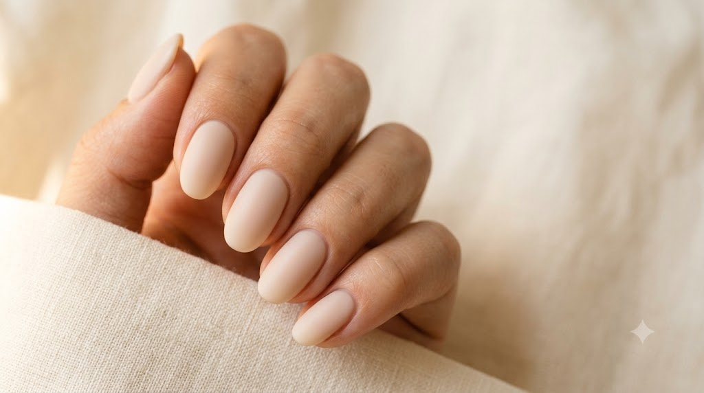 Soft Beige Quiet Luxury Nails