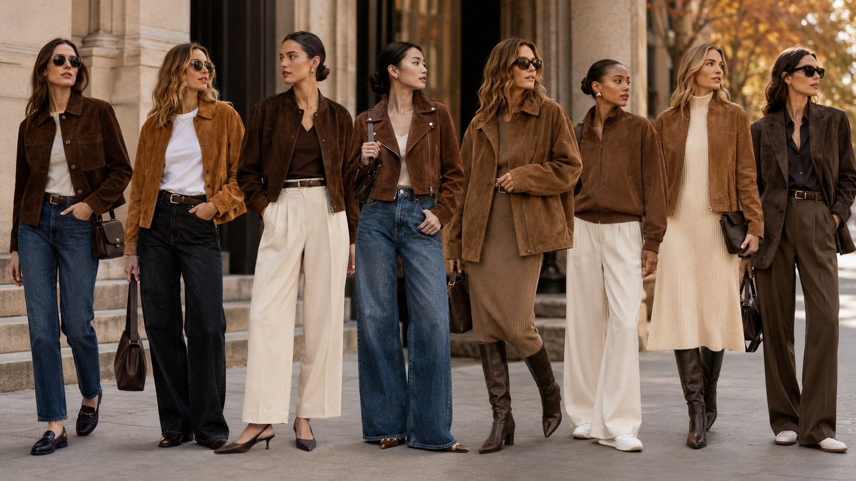20 Suede Jacket Outfit Ideas for Fall That Look Effortlessly Expensive
