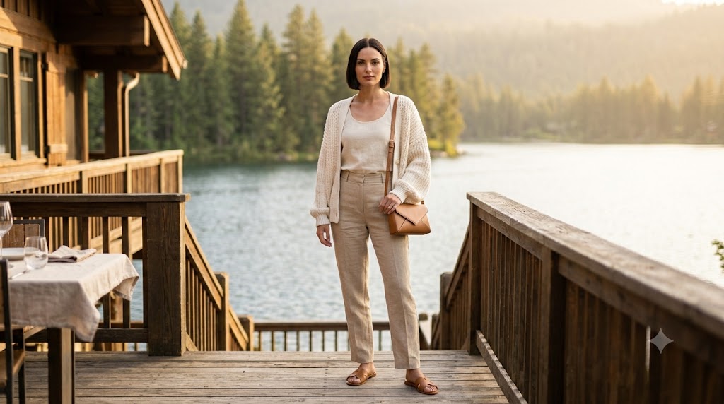 The Summer Lake House Evening Look