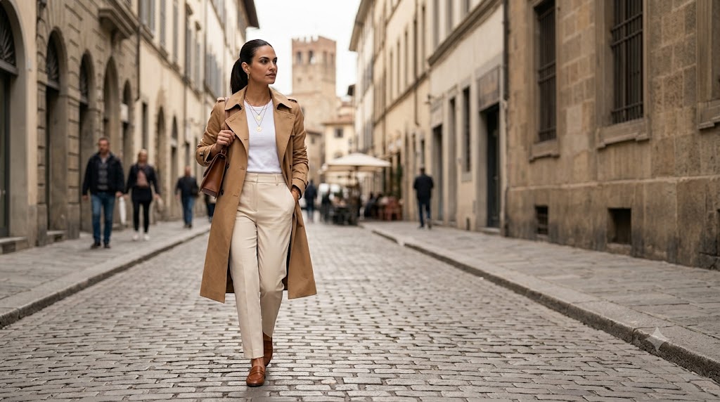 The City Break Trench & Trousers