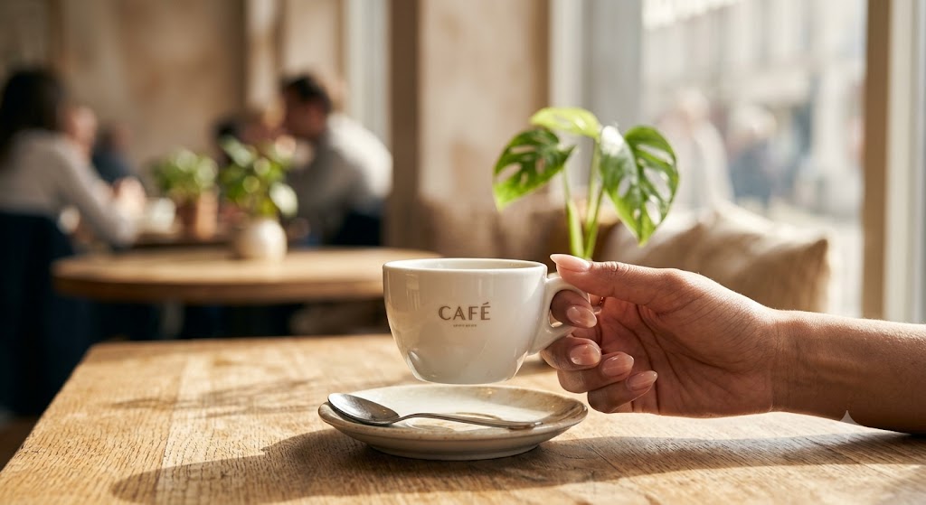 Milky Glazed Nails