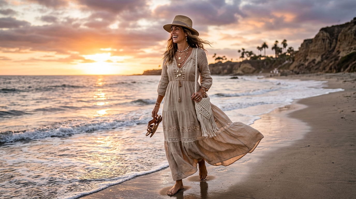 Boho Beach Style