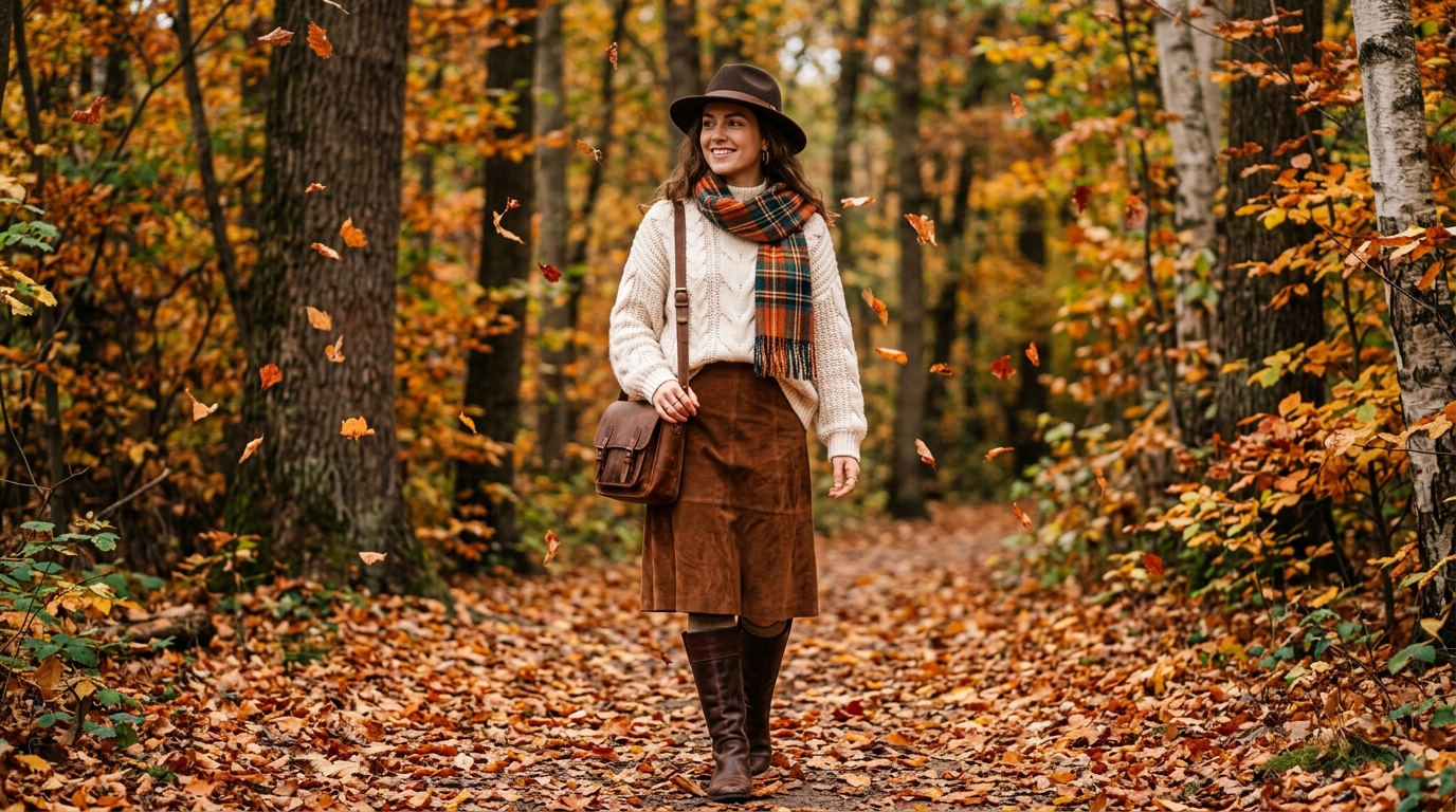 Autumn Velvet Wide-Legs & Knits