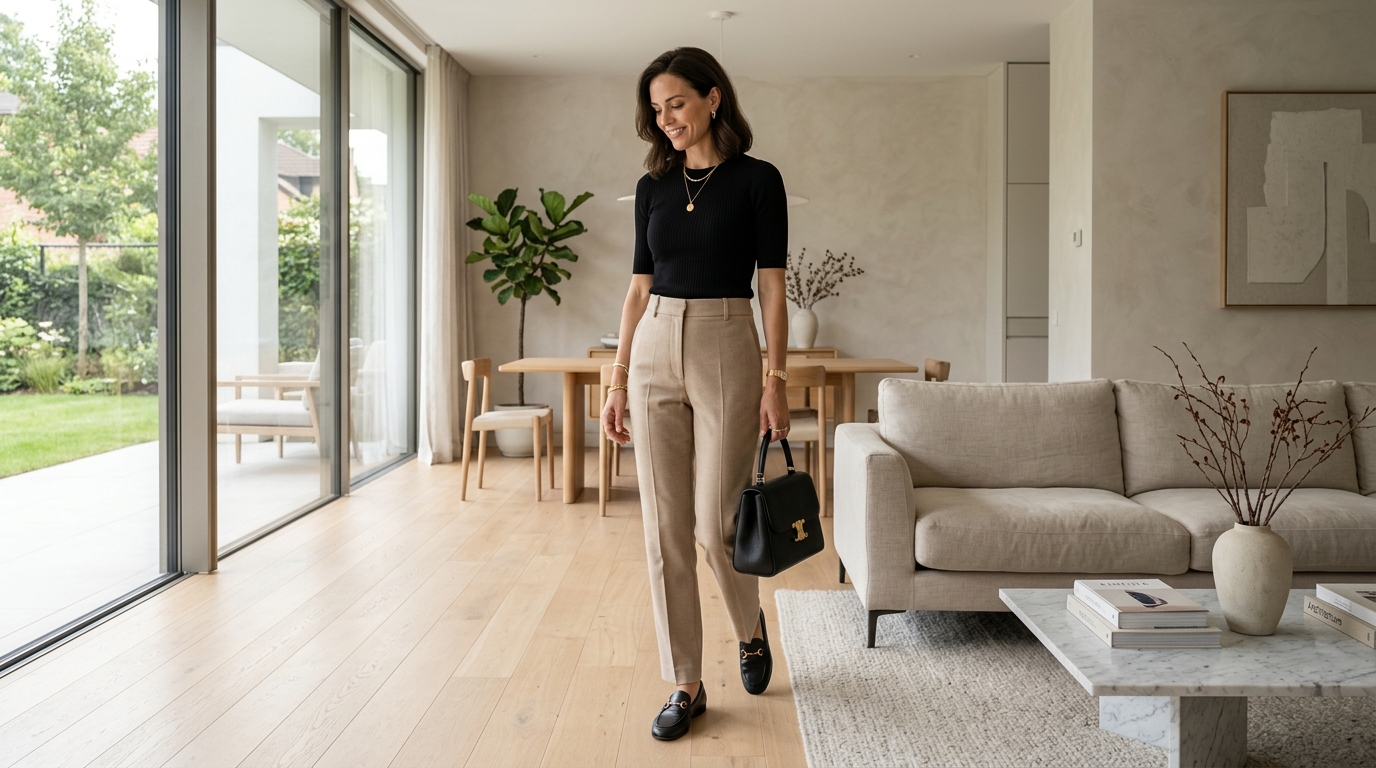 Black Minimalist Look