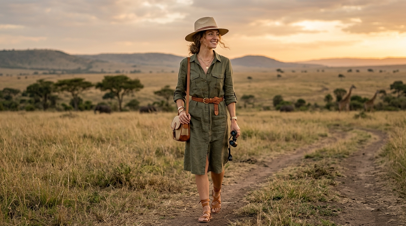 Olive Safari Chic