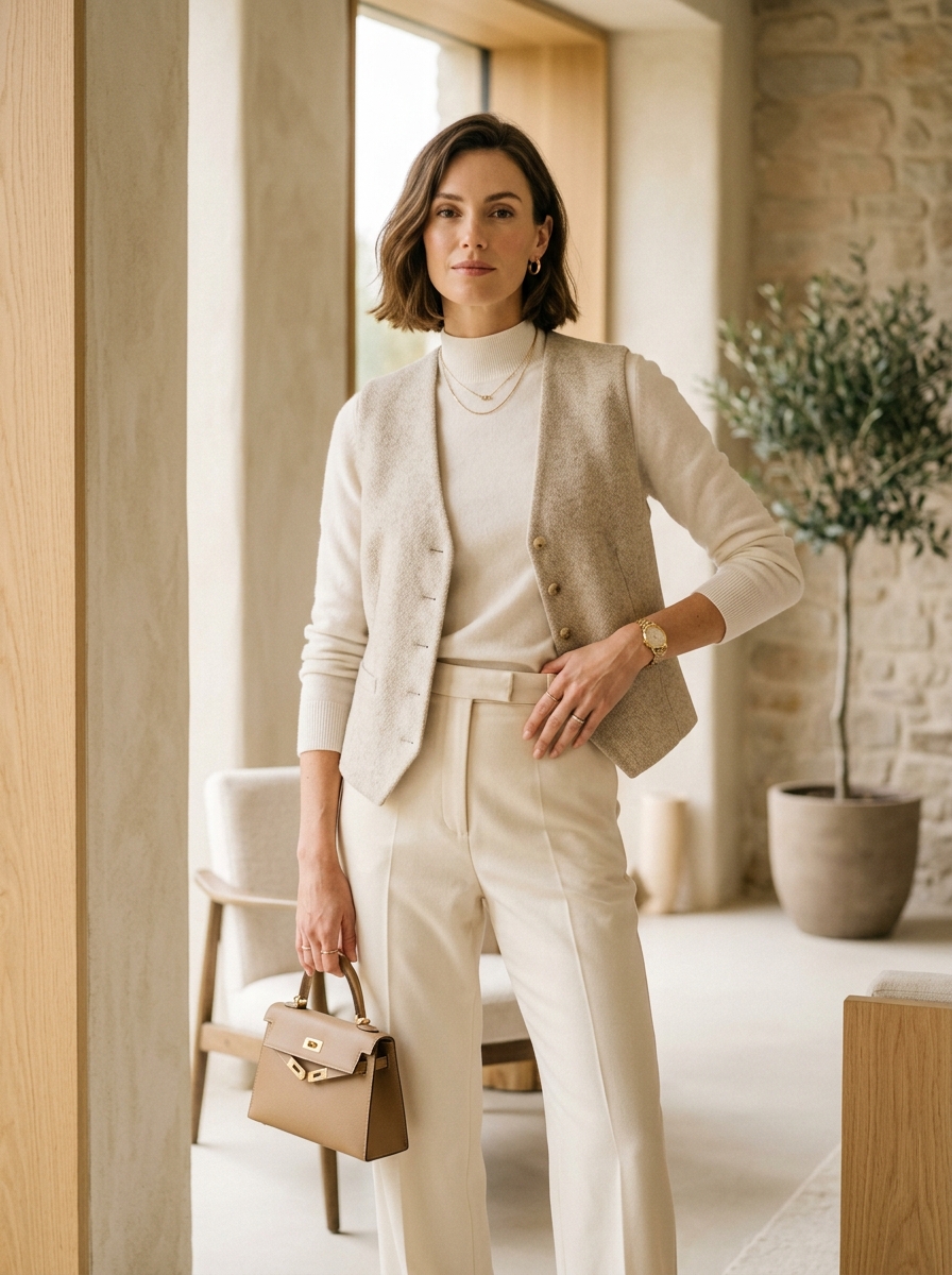 Quiet Luxury Tonal Dressing