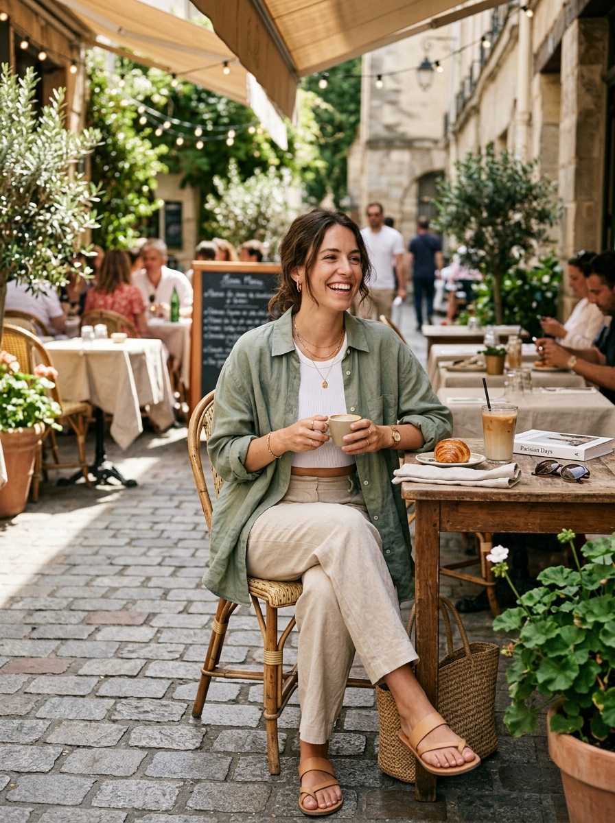 Effortless Linen Shorts Co-ord