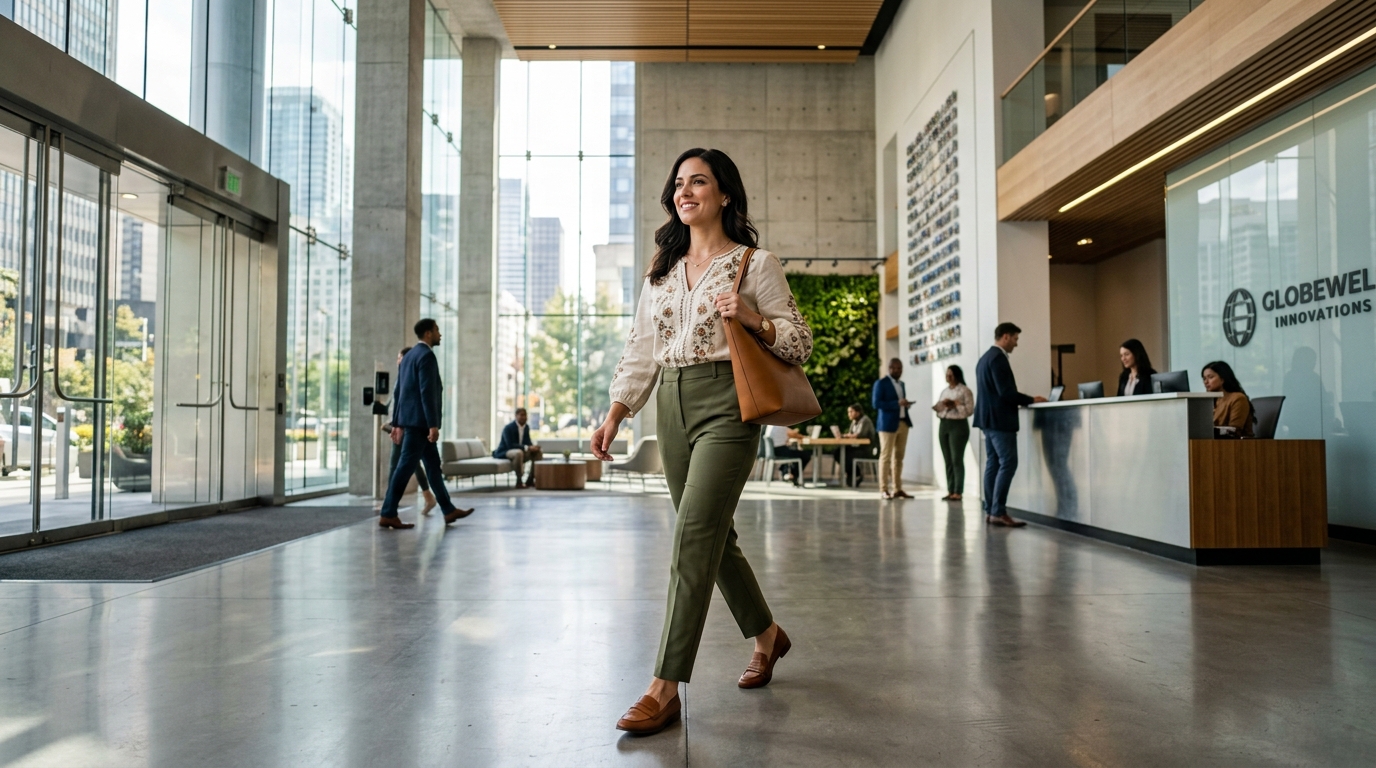 The Corporate Office Entrance Look